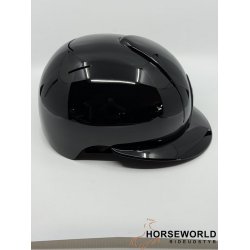 Kep Italia Smart Ridehjelm Polo Visor Polish - Sort/Sort