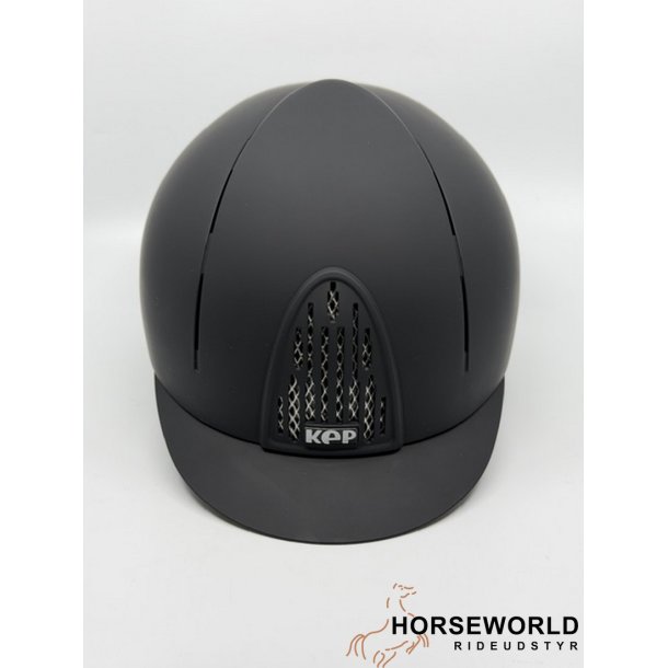 Kep Italia Smart Ridehjelm Standart Visor Textile - Sort/Sort