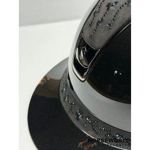 Samshield 2.0 Miss Shield Ridehjelm Glossy Cherry Blossom - Sort/Black Chrom