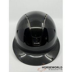 Samshield 2.0 Miss Shield Ridehjelm Glossy - Sort/Black Chrome				