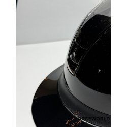Samshield 2.0 Miss Shield Ridehjelm Glossy - Sort/Black Chrome				