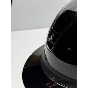 Samshield 2.0 Miss Shield Ridehjelm Glossy - Sort/Black Chrome				
