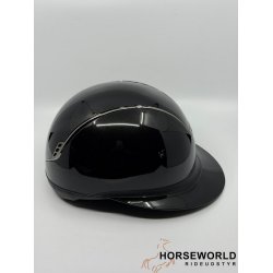 Samshield 2.0 Miss Shield Ridehjelm Glossy - Sort/Black Chrome				