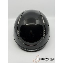 Samshield 2.0 Miss Shield Ridehjelm Glossy - Sort/Black Chrome				