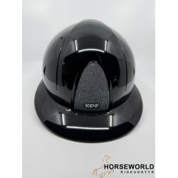 Kep Italia Smart Nova Metal Polish Black, Silver Star, Polo Visor, Beige Strap - Sort/Beige