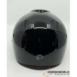 Kep Italia Smart Nova Metal Polish Black, Silver Star, Polo Visor, Beige Strap - Sort/Beige