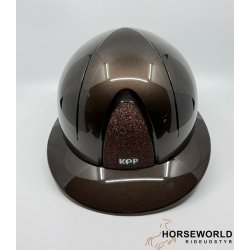 Kep Italia Smart Nova Metal Polish Brown, Star, Polo Visor, Beige Strap - Brun/Brun