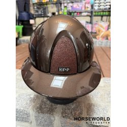 Kep Italia Smart Nova Metal Polish Brown, Star, Polo Visor, Beige Strap - Brun/Beige
