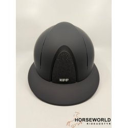 Kep Italia Smart Nova Textile Star, Polo Visor - Black/Black
