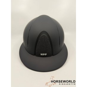 Kep Italia Smart Nova Textile Star, Polo Visor - Black/Black