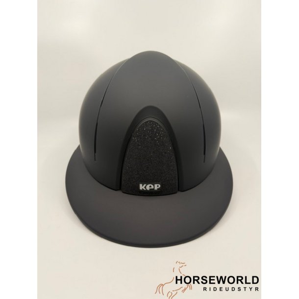 Kep Italia Smart Nova Textile Star, Polo Visor - Black/Black