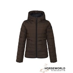 Trolle Projects Hot Thermo Vendbar Light Down Jakke - Sort/Terra Brown 