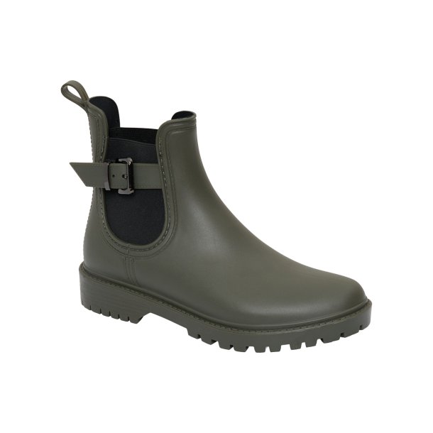 tim&simonsen Kelara Gummistvler - Kaki