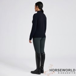 CT Lambswool Half Zip Sweater - Navy