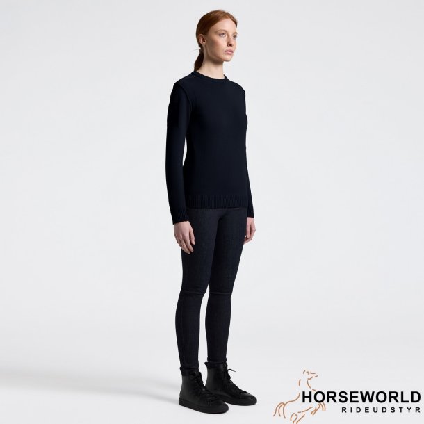 CT Pure Wool Crew Neck Sweater - Navy