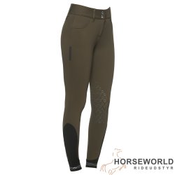 CT Piping Logo Full Grip Ridebukser - Armygrn