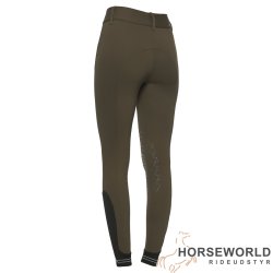 CT Piping Logo Full Grip Ridebukser - Armygrn