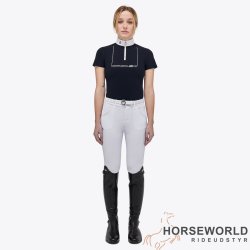 CT Dash S/S Jersey Zip Polo Junior - Navy