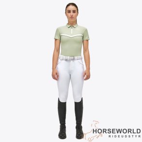 CT Orbit Jersey SS Zip Polo Junior - Grn