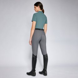 CT Jersey Perforated Inserts S/S Training Polo Shirt - Petroleum