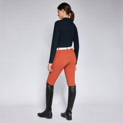 CT Tech Piquet L/S Trning Zip Polo - Navy