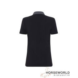 Trolle Projects Tech Piquet Polo T-Shirt - Sort/Gr