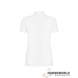 Trolle Center Line Mesh Competition Polo - Hvid