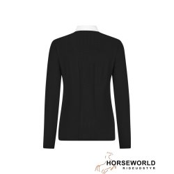 Trolle Projects New Center Line Competiton Mesh Polo Long Sleeve - Sort/Hvid 