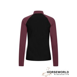 Trolle Projects Aero Polo Balance L/S - Bordeaux
