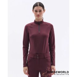 Trolle Projects Aero Polo Balance L/S - Bordeaux