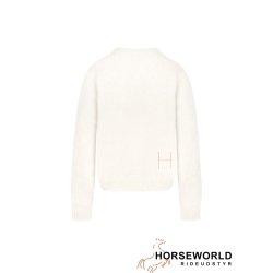 H�ST Pernille Short Cardigan - White Alyssum