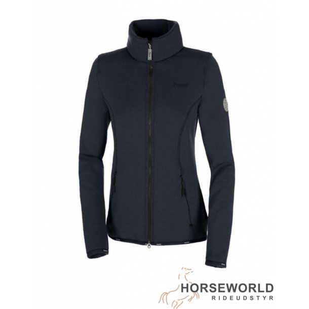 Pikeur Lucille Bluse m. Fleecefor - Navy