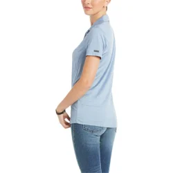 Ariat Talent Polo T-Shirt - Blue Yonder