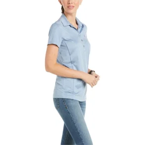 Ariat Talent Polo T-Shirt - Blue Yonder