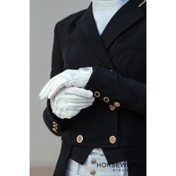 Samshield Frac Dressurkjole Crystal Fabric - Sort/Rosegold