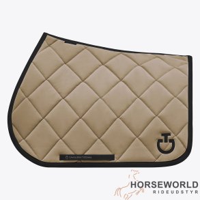 CT Diamond Quilted Spring Underlag - Camel/Sort