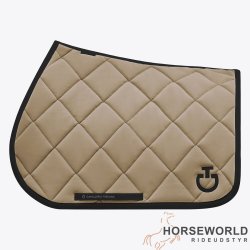 CT Diamond Quilted Dressur Underlag - Mud/Sort