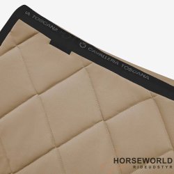 CT Diamond Quilted Dressur Underlag - Mud/Sort