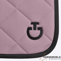 CT Diamond Quilted Dressur Underlag - Grape Shake/Black 