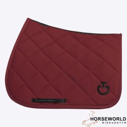 CT Diamond Quilted Dressur Underlag - Bordeaux 