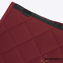 CT Diamond Quilted Dressur Underlag - Bordeaux 