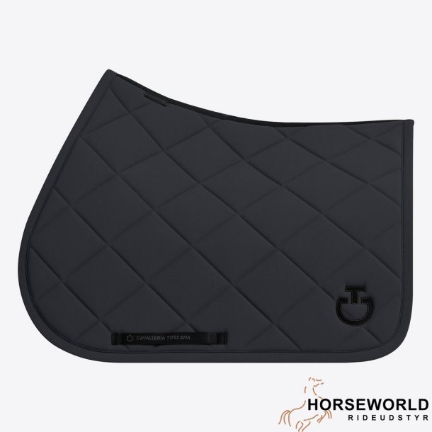 CT Diamond Quilted Jersey Spring Underlag - Charcoal
