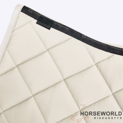 CT Diamond Quilted Dressur Underlag -  Creme