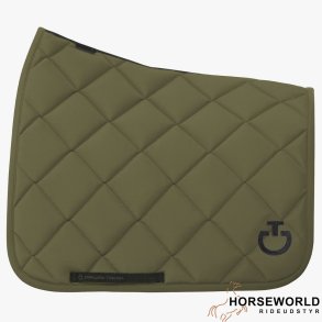 CT Diamond Quilted Dressur Underlag - Winter Moss