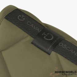 CT Diamond Quilted Dressur Underlag - Winter Moss