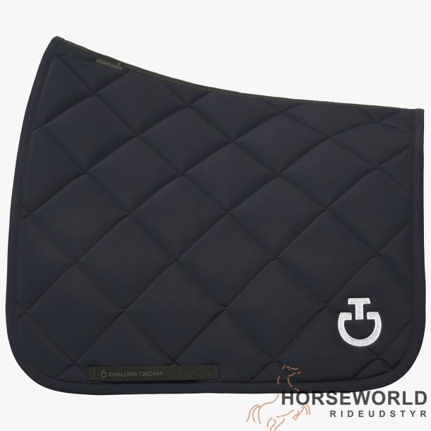 CT Diamond Quilted Dressur Underlag - Navy