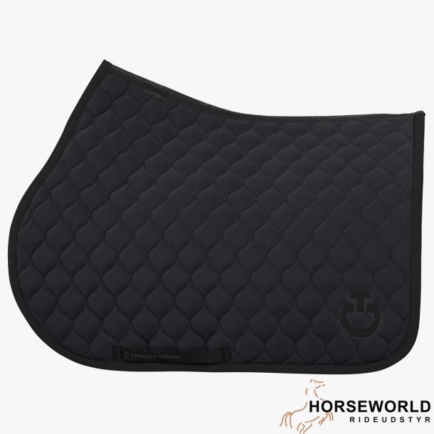 CT Circular Quilted Jersey Spring Underlag - Charcoal