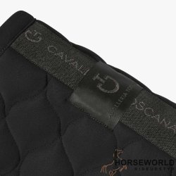 CT Circular Quilted Spring Underlag - Sort