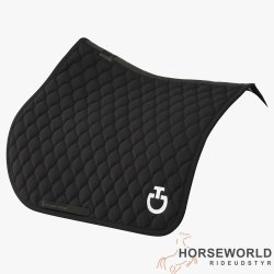 CT Circular Quilted Spring Underlag - Sort