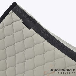 CT Circular Quilted Dressur Underlag - Dusty Green/Sort